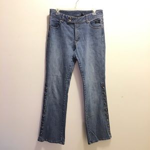 Harley-Davidson Snap Leg Bootcut Jeans